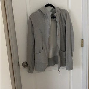 90 degree brand zip up hoodie